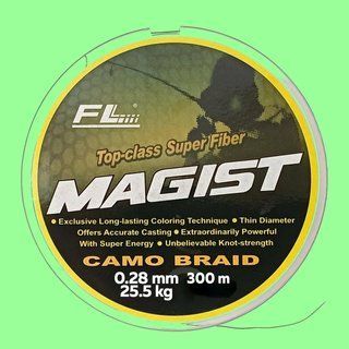 Шнур 0,28 MAGIST CAMO BRAID 300 м MCB028_300 фото