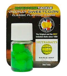 Искусственная кукуруза Pop-Up Enterprise Nutrabaits Garlic Mint, Green ET13FGM фото