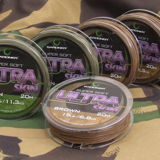Поводочний матеріал Gardner Ultra Skin 25LB 11.3кг USK25B фото