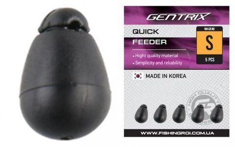 Бусинка быстросьемная фидерная quik feeder 8х6мм 5 штук размер S 707-09-SJM фото
