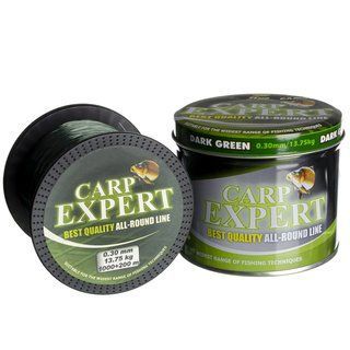 Жилка Carp Expert Dark Green 0.30 мм 1200м 13,75 кг зелена CEDG1200_030 фото