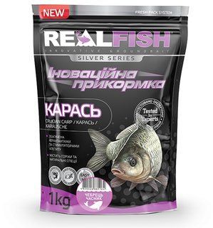 Прикормка REALFISH Карась Чебрець - Часник RF_KCHG фото