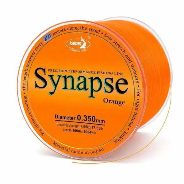 Жилка Katran Synapse Orange 1000m KSO234 фото