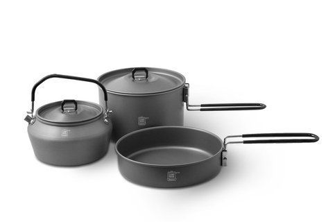 Набір посуду для кемпінгу Delphin CampWARE 3in1 101000469 фото